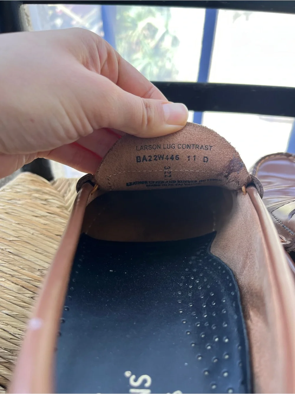 G.H. Bass & Co. Brown Leather Penny Loafers - Picture 4 of 7